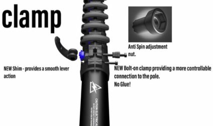 water fed pole clamp