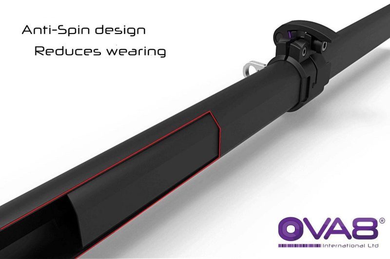 OVA8 anti spin waterfed pole Cross section