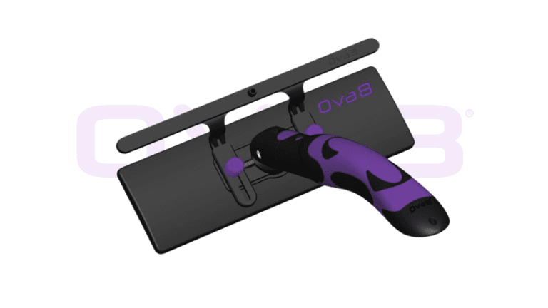 OVA8 Rinse Bar on Pad
